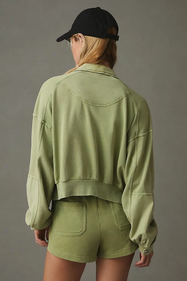 Deals ๐งจ Daily Practice By Anthropologie Oversized Shacket MOSS ๐ 4 Deals ๐งจ Daily Practice By Anthropologie Oversized Shacket MOSS ๐ - Image 2