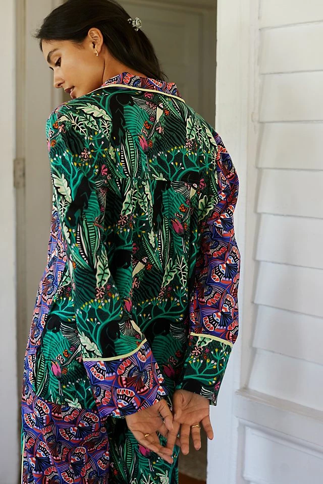 Masha Volnova for Anthropologie Flannel Sleep Top Discount ???? Masha Volnova For Anthropologie Flannel Sleep Top NAVY ???? -PAIGE-shop unnamed file 1015