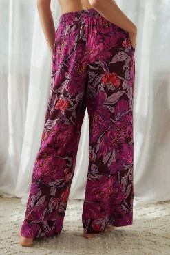 Best Sale ???? By Anthropologie Marigold Sleep Pants PURPLE MOTIF ???? -PAIGE-shop unnamed file 1040