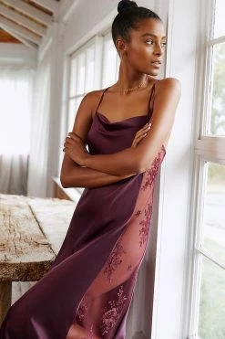 Wholesale 🔥 Rya Collection Darling Sheer Maxi 👗 Dress PURPLE 🎉