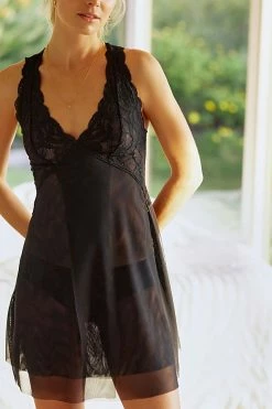 Budget ???? Clo Intimo Fortuna Chemise BLACK ???? -PAIGE-shop unnamed file 1098