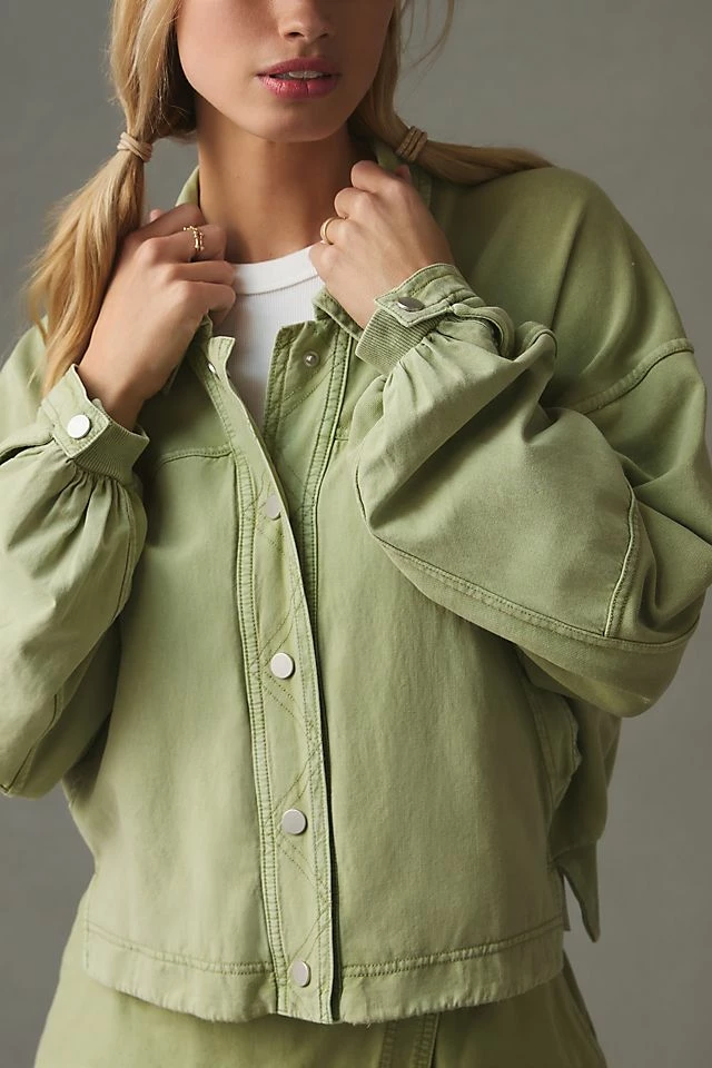 Deals ๐งจ Daily Practice By Anthropologie Oversized Shacket MOSS ๐ 5 Deals ๐งจ Daily Practice By Anthropologie Oversized Shacket MOSS ๐ - Image 3