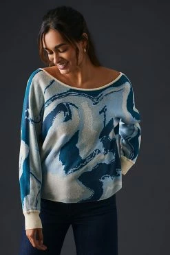 Cheapest 👍 Daily Practice By Anthropologie Hazy Daze Sweater BLUE 🔥 9 Cheapest 👍 Daily Practice By Anthropologie Hazy Daze Sweater BLUE 🔥 -PAIGE-shop unnamed file 113