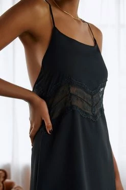 Best reviews of ???? Calvin Klein Lace Chemise BLACK ???? -PAIGE-shop unnamed file 1153