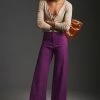 Promo ???? Maeve The Colette Cropped Wide-Leg Pants PURPLE ???? 1 Promo ???? Maeve The Colette Cropped Wide-Leg Pants PURPLE ???? -PAIGE-shop unnamed file 1170