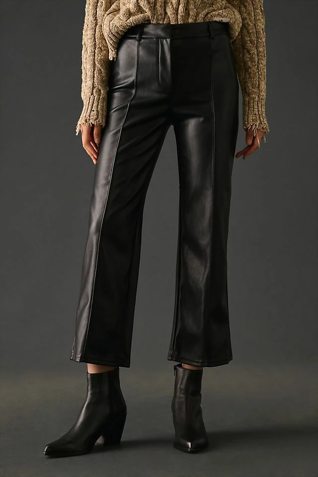 Discount ๐ Avec Les Filles Faux Leather Trousers BLACK ๐ 4 Discount ๐ Avec Les Filles Faux Leather Trousers BLACK ๐ - Image 2