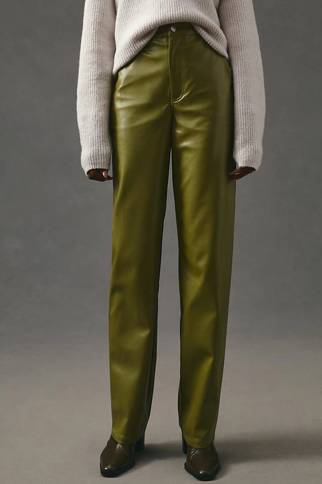 Brand new π En Saison Lana Faux Leather Pants OLIVE π 4 Brand new π En Saison Lana Faux Leather Pants OLIVE π - Image 2