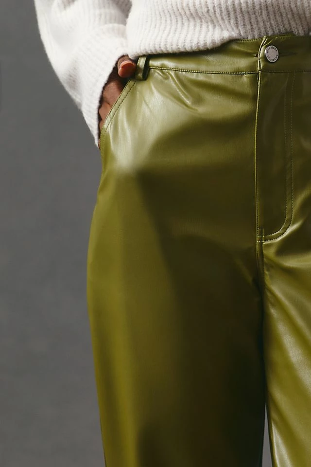 Brand new π En Saison Lana Faux Leather Pants OLIVE π 5 Brand new π En Saison Lana Faux Leather Pants OLIVE π - Image 3