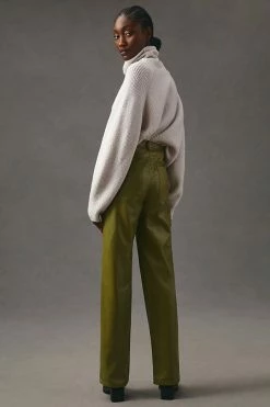 Brand new π En Saison Lana Faux Leather Pants OLIVE π 10 Brand new π En Saison Lana Faux Leather Pants OLIVE π -PAIGE-shop unnamed file 1190