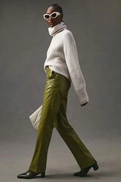 Brand new π En Saison Lana Faux Leather Pants OLIVE π 11 Brand new π En Saison Lana Faux Leather Pants OLIVE π -PAIGE-shop unnamed file 1191