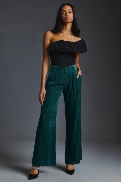 Wholesale 🧨 Maeve The Avery Low-Rise Wide-Leg Trousers DARK GREY 😀