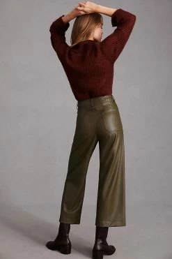 Cheapest ???? Maeve The Colette Faux Leather Pants MOSS ⌛ 5 Cheapest ???? Maeve The Colette Faux Leather Pants MOSS ⌛ -PAIGE-shop unnamed file 1200
