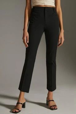 Top 10 ???? Maeve The Essential Slim Kick Flare Pants BLACK ???? -PAIGE-shop unnamed file 1231
