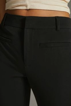 Top 10 ???? Maeve The Essential Slim Kick Flare Pants BLACK ???? -PAIGE-shop unnamed file 1232