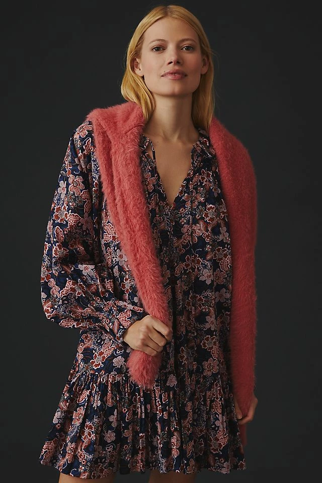 Cheapest ๐ Sundry Floral Boho Mini ๐ Dress BLUE MOTIF ๐ 5 Cheapest ๐ Sundry Floral Boho Mini ๐ Dress BLUE MOTIF ๐ - Image 3