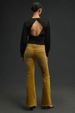 Cheap ✨ Pilcro The Icon Flare Corduroy ???? Jeans CHARTREUSE ???? 4 Cheap ✨ Pilcro The Icon Flare Corduroy ???? Jeans CHARTREUSE ???? -PAIGE-shop unnamed file 1244