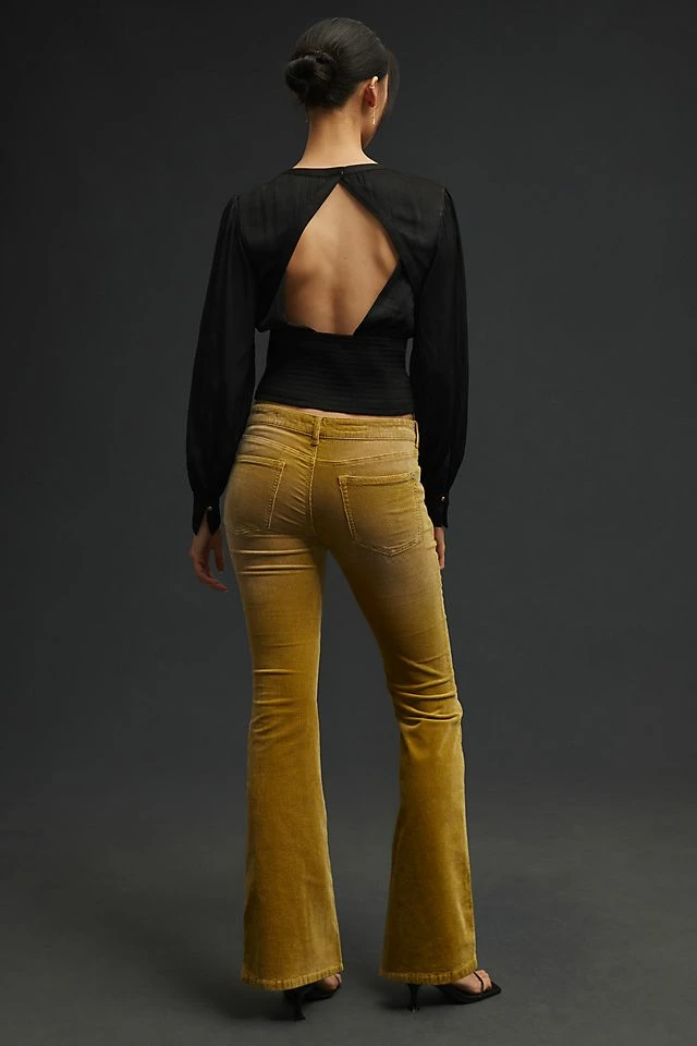 The Icon Flare Corduroy Jeans Cheap ✨ Pilcro The Icon Flare Corduroy ???? Jeans CHARTREUSE ???? -PAIGE-shop unnamed file 1244