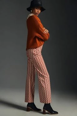 Flash Sale ???? Maeve The Colette Wide-Leg Ponte Pants CEDAR ???? -PAIGE-shop unnamed file 1251