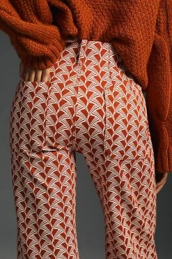 Flash Sale ???? Maeve The Colette Wide-Leg Ponte Pants CEDAR ???? -PAIGE-shop unnamed file 1253