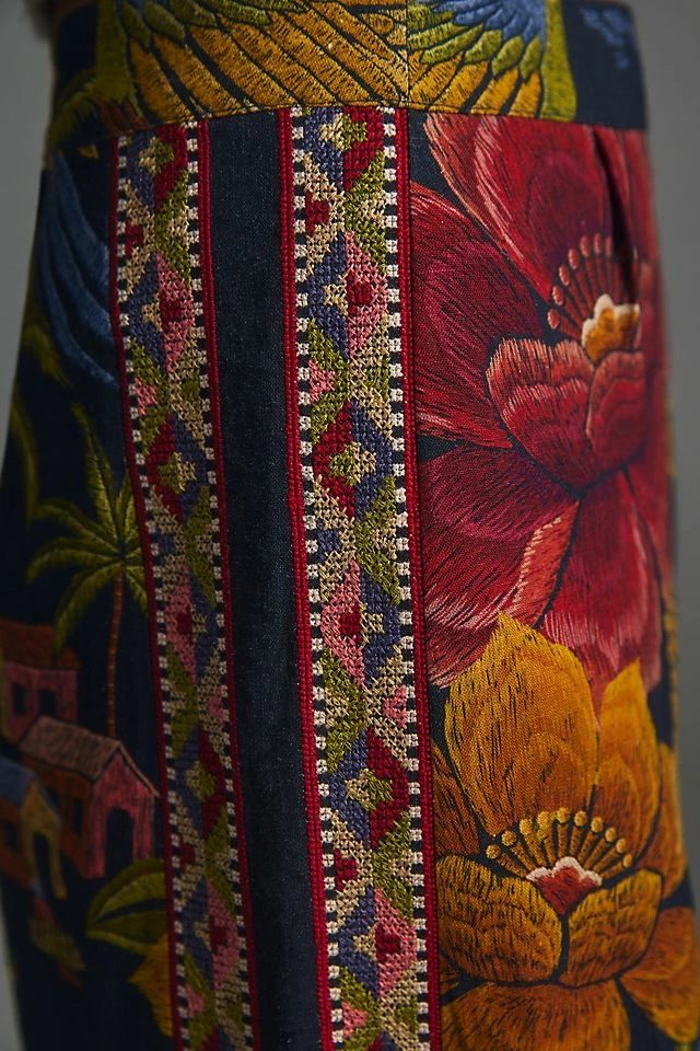 Budget โ๏ธ Farm Rio Printed Wide-Leg Pants PURPLE MOTIF ๐งจ 7 Budget โ๏ธ Farm Rio Printed Wide-Leg Pants PURPLE MOTIF ๐งจ - Image 5