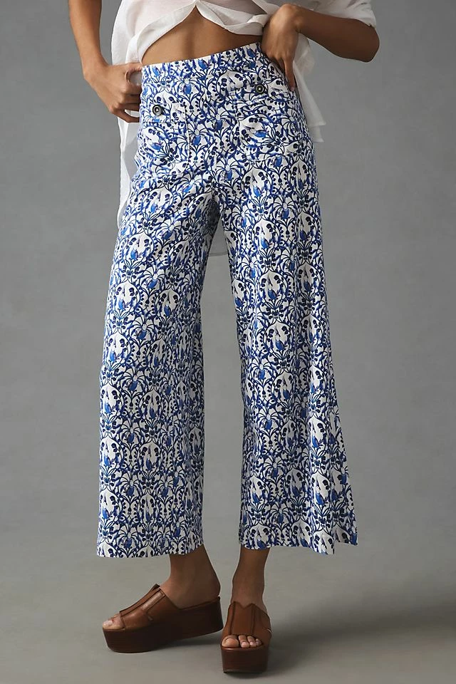 Maeve Printed Palazzo Pants Outlet ✔️ Maeve Printed Palazzo Pants IVORY ???? -PAIGE-shop unnamed file 1308
