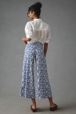 Outlet ✔️ Maeve Printed Palazzo Pants IVORY ???? 4 Outlet ✔️ Maeve Printed Palazzo Pants IVORY ???? -PAIGE-shop unnamed file 1309