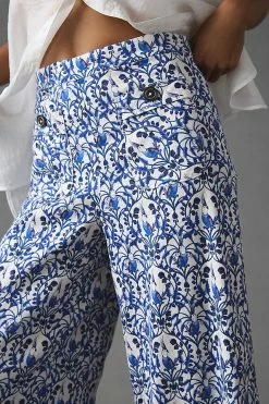 Outlet ✔️ Maeve Printed Palazzo Pants IVORY ???? 5 Outlet ✔️ Maeve Printed Palazzo Pants IVORY ???? -PAIGE-shop unnamed file 1310