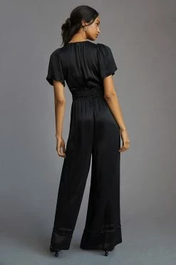 Top 10 ???? The Somerset Collection By Anthropologie The Somerset Jumpsuit BLACK ✔️ -PAIGE-shop unnamed file 1319