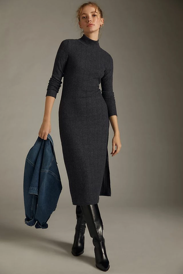 Brand new ๐ Daily Practice By Anthropologie Turtleneck ๐ Dress BLACK ๐ 3 Brand new ๐ Daily Practice By Anthropologie Turtleneck ๐ Dress BLACK ๐