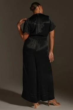 Top 10 ???? The Somerset Collection By Anthropologie The Somerset Jumpsuit BLACK ✔️ -PAIGE-shop unnamed file 1321