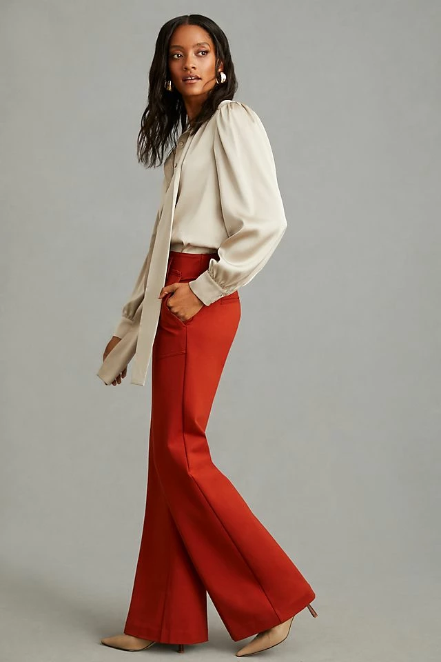 The Naomi Ponte Wide-Leg Flare Pants Top 10 ⭐ Maeve The Naomi Ponte Wide-Leg Flare Pants BLACK ???? -PAIGE-shop unnamed file 1330