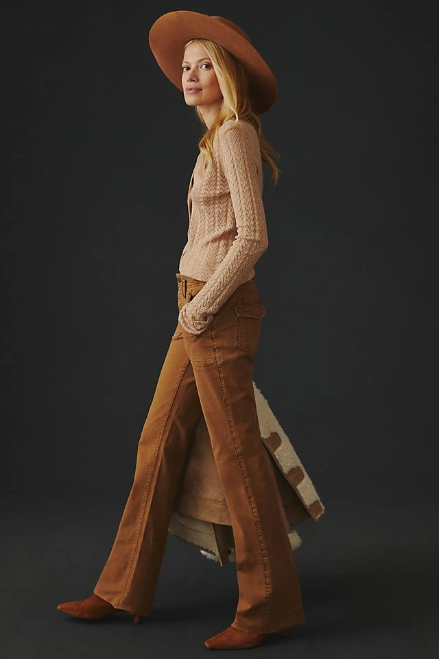 The Yaya Mid-Rise Pants Top 10 ???? Pilcro The Yaya Mid-Rise Pants BRONZE ✨ -PAIGE-shop unnamed file 1340