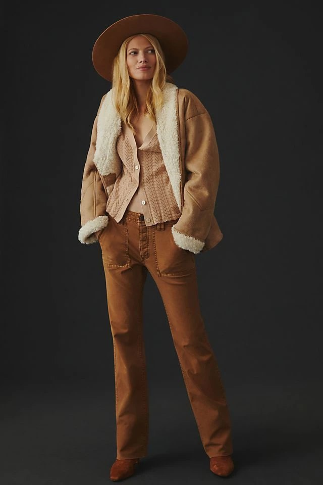 The Yaya Mid-Rise Pants Top 10 ???? Pilcro The Yaya Mid-Rise Pants BRONZE ✨ -PAIGE-shop unnamed file 1343