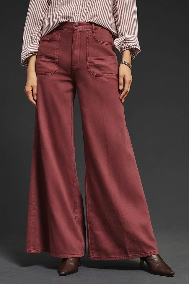 Wholesale ๐ฏ Pilcro The Jane High-Rise Wide-Leg Pants DARK PURPLE ๐คฉ 4 Wholesale ๐ฏ Pilcro The Jane High-Rise Wide-Leg Pants DARK PURPLE ๐คฉ - Image 2