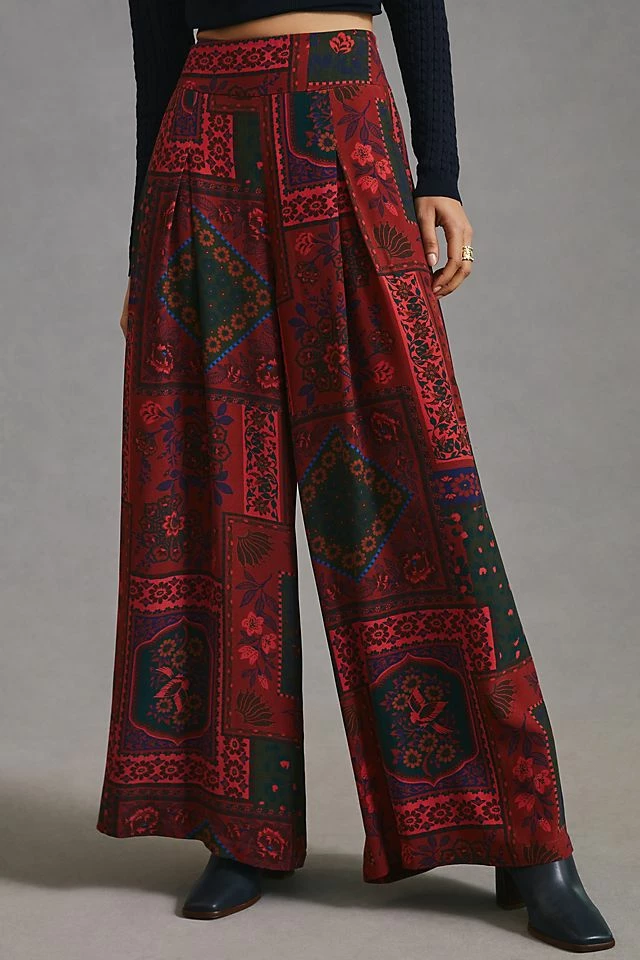 Farm Rio Wide-Leg Pants Discount ⭐ Farm Rio Wide-Leg Pants RED ???? -PAIGE-shop unnamed file 1353