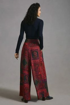 Discount ⭐ Farm Rio Wide-Leg Pants RED ???? 4 Discount ⭐ Farm Rio Wide-Leg Pants RED ???? -PAIGE-shop unnamed file 1354