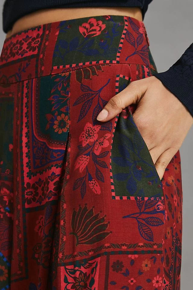 Farm Rio Wide-Leg Pants Discount ⭐ Farm Rio Wide-Leg Pants RED ???? -PAIGE-shop unnamed file 1355