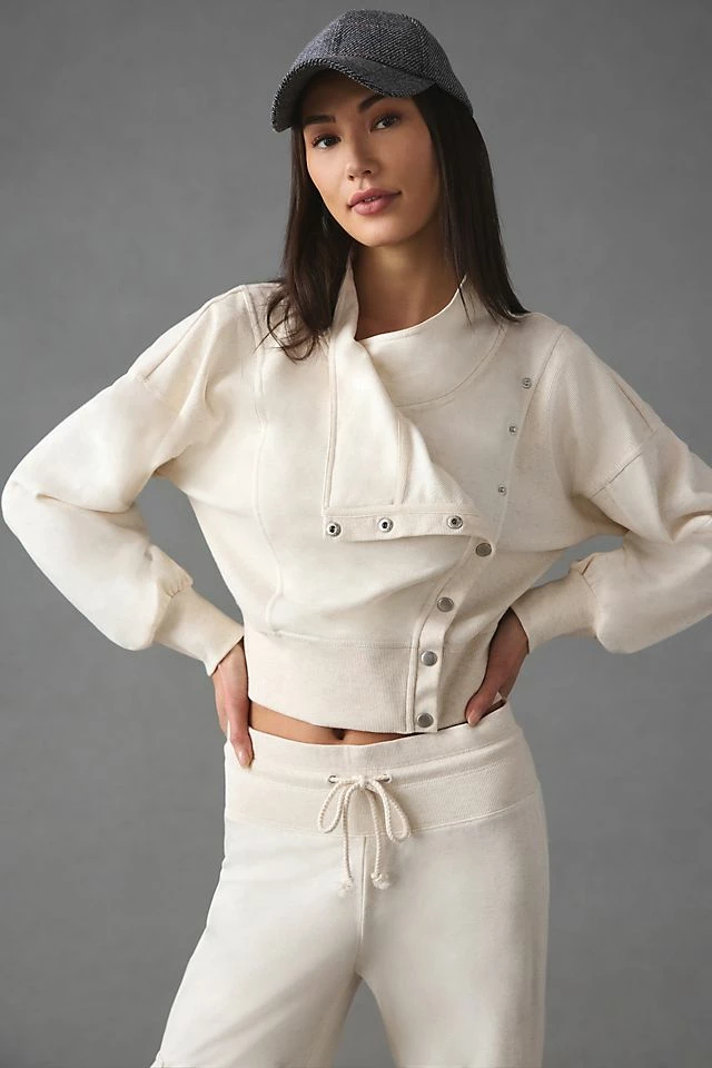 Promo 👏 Daily Practice By Anthropologie Wrap Sweatshirt SAND 😉 4 Promo 👏 Daily Practice By Anthropologie Wrap Sweatshirt SAND 😉 - Image 2