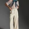 Brand new ✨ Bagatelle Avec Les Filles Faux Leather Wide-Leg Pants IVORY ⭐ -PAIGE-shop unnamed file 1408