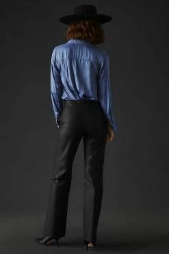 Brand new ???? SOVERE Influence Faux Leather Pants BLACK ✔️ -PAIGE-shop unnamed file 1438