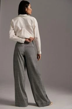 Outlet ???? Anthropologie Linen Low-Rise Wide Leg Pants BLACK ???? 5 Outlet ???? Anthropologie Linen Low-Rise Wide Leg Pants BLACK ???? -PAIGE-shop unnamed file 1489