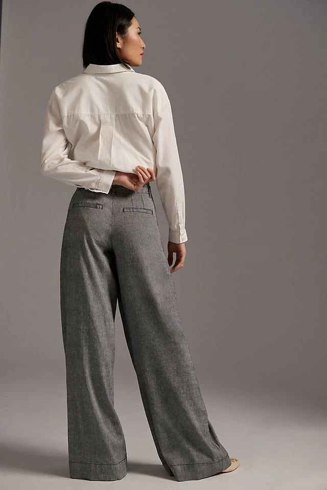 Linen Low-Rise Wide Leg Pants Outlet ???? Anthropologie Linen Low-Rise Wide Leg Pants BLACK ???? -PAIGE-shop unnamed file 1489