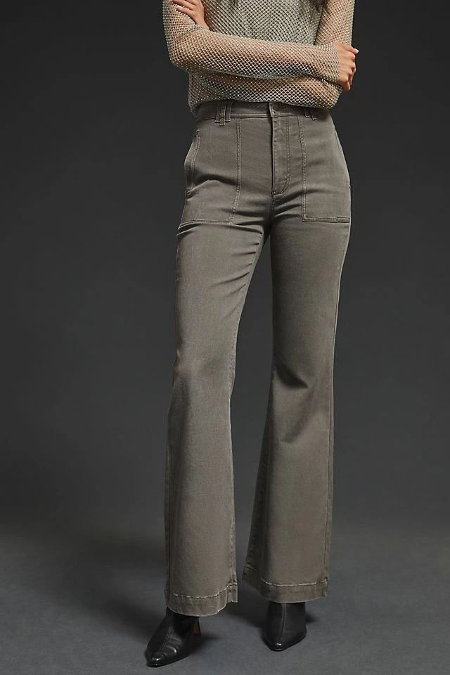 The Icon Flare Utility Pants Best reviews of ???? Pilcro The Icon Flare Utility Pants BLACK ⌛ -PAIGE-shop unnamed file 1509