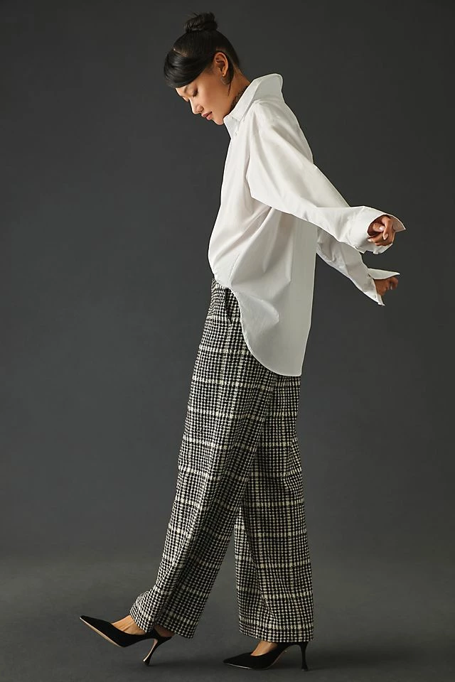 Exquise Plaid Trousers Discount ???? Exquise Plaid Trousers BLACK ???? -PAIGE-shop unnamed file 1537