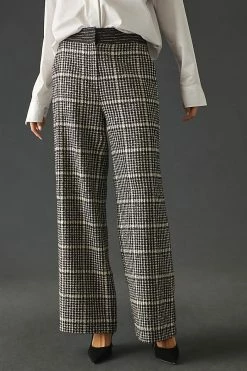 Discount ???? Exquise Plaid Trousers BLACK ???? 3 Discount ???? Exquise Plaid Trousers BLACK ???? -PAIGE-shop unnamed file 1538
