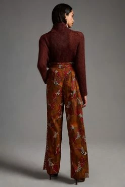 Best Pirce ๐ Farm Rio Printed Wide-Leg Pants BROWN MOTIF ๐ 10 Best Pirce ๐ Farm Rio Printed Wide-Leg Pants BROWN MOTIF ๐ -PAIGE-shop unnamed file 1563