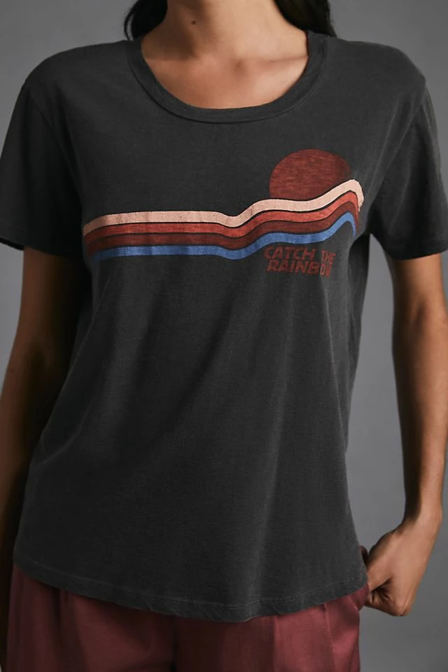 Sundry Short-Sleeve Retro Tee Coupon ???? Sundry Short-Sleeve Retro Tee BLACK ???? -PAIGE-shop unnamed file 158