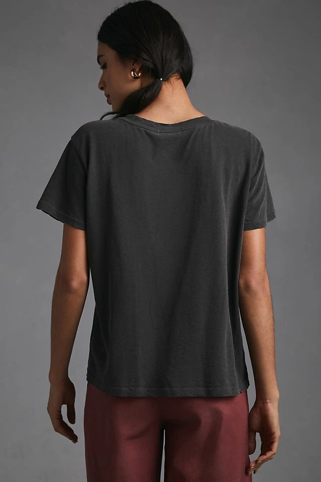 Sundry Short-Sleeve Retro Tee Coupon ???? Sundry Short-Sleeve Retro Tee BLACK ???? -PAIGE-shop unnamed file 159