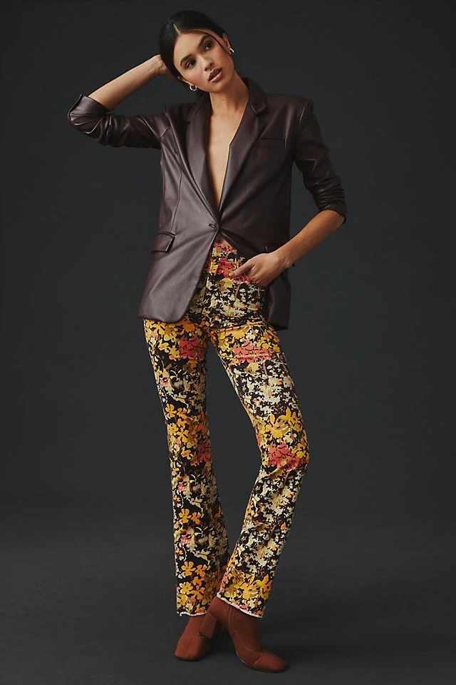 MOTHER The Hustler High-Rise Corduroy Pants New ???? MOTHER The Hustler High-Rise Corduroy Pants AUTUMN FLORAL ???? -PAIGE-shop unnamed file 1601