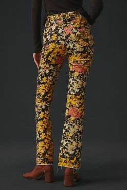 New ???? MOTHER The Hustler High-Rise Corduroy Pants AUTUMN FLORAL ???? 5 New ???? MOTHER The Hustler High-Rise Corduroy Pants AUTUMN FLORAL ???? -PAIGE-shop unnamed file 1604